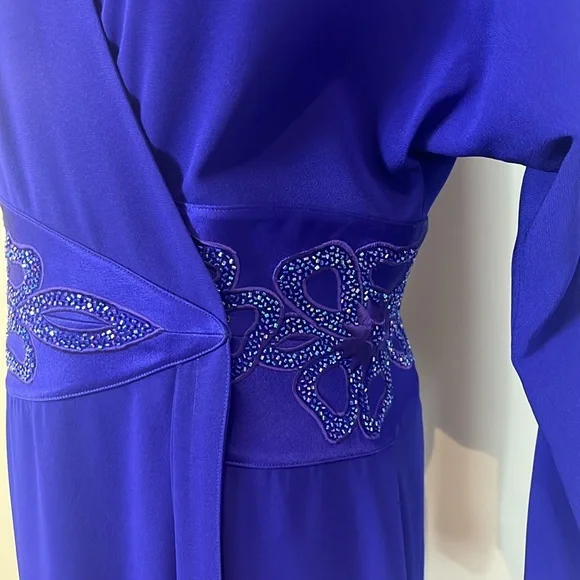 Daymor Couture Paris Montreal New York Petite Vintage Wrap Dress - Picture 8 of 17